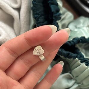 Gucci Silver Heart Ring